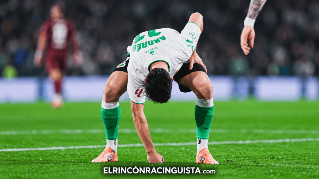 Andrés Martín apunta al once del Racing ante el Valencia